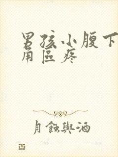 男孩小腹下面三角区疼