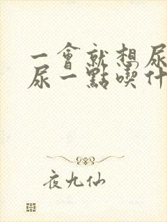 一会就想尿但只尿一点吃什么药