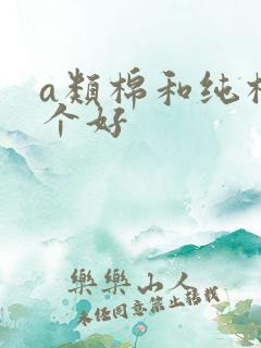 a类棉和纯棉哪个好