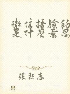 微信捂脸的表情是什么意思