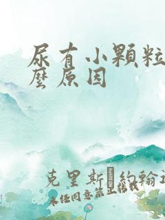 尿有小颗粒是什么原因