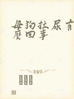 母狗拉尿有血怎么回事