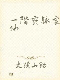 一阶灵脉家族修仙