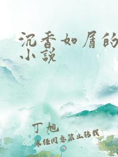 沉香如屑的原著小说