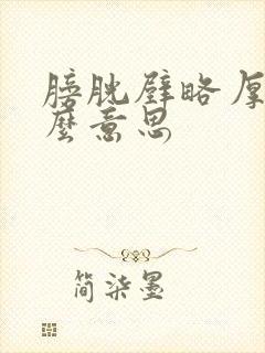 膀胱壁略厚是什么意思