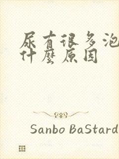 尿有很多泡泡是什么原因