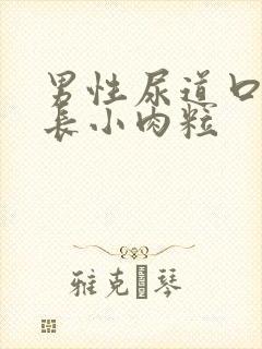 男性尿道口下面长小肉粒