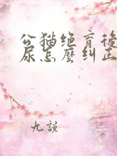 公猫绝育后还乱尿怎么纠正