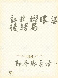 许我耀眼婆婆最后结局