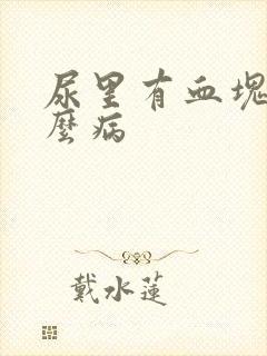 尿里有血块是什么病