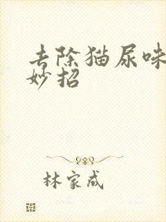 去除猫尿味的小妙招