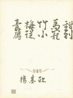 青梅竹马甜文推荐从小宠到大