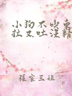 小狗不吃东西又拉又吐没精神怎么办