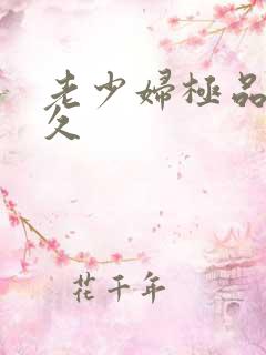 老少妇极品久久久