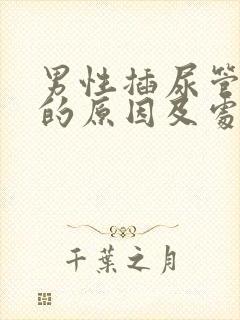 男性插尿管漏尿的原因及处理方法