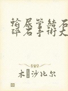 输尿管结石体外碎石手术大概多少钱