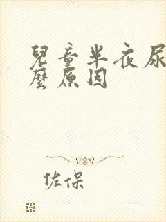 儿童半夜尿床什么原因