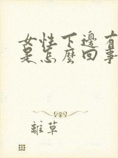 女性下边有臭味是怎么回事