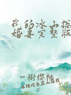 我的冰山总裁未婚妻完整版
