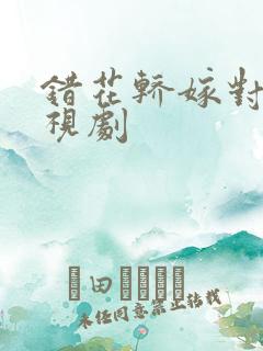 错花轿嫁对郎电视剧