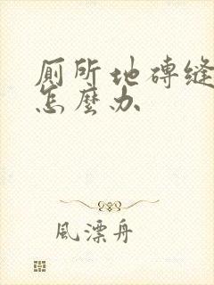 厕所地砖缝渗水怎么办