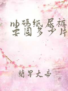 nb码纸尿裤需要囤多少片?