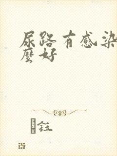 尿路有感染用什么好