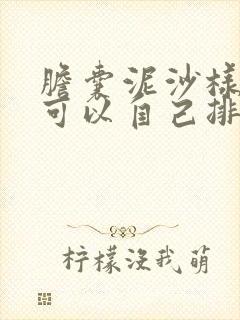 胆囊泥沙样结石可以自己排除吗