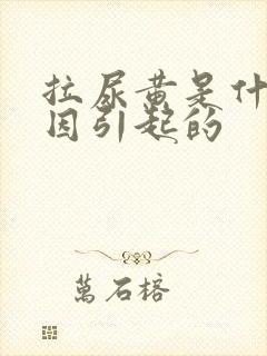 拉尿黄是什么原因引起的