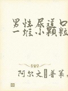 男性尿道口起了一堆小颗粒