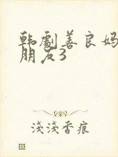 韩剧善良妈妈的朋友3