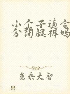 小个子适合穿八分阔腿裤吗