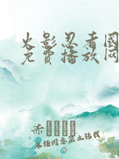 火影忍者国语版免费播放网站