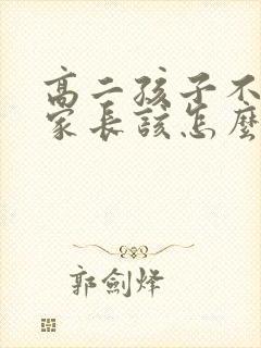 高二孩子不上学家长该怎么引导