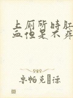 上厕所时肛门流血但是不疼