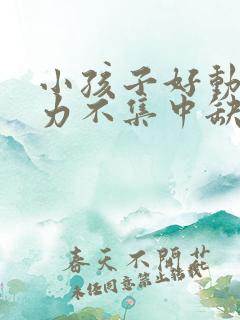 小孩子好动注意力不集中缺什么营养