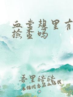 血常规里有尿酸检查吗