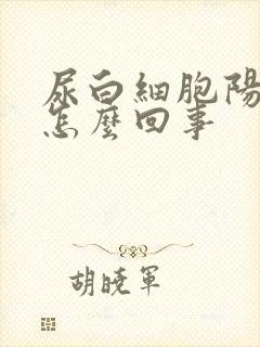 尿白细胞阳性是怎么回事