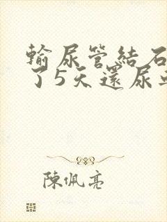 输尿管结石排掉了5天还尿血