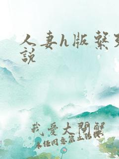 人妻h版系列小说