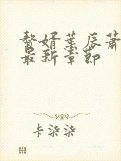 赘婿叶辰萧初然最新章节