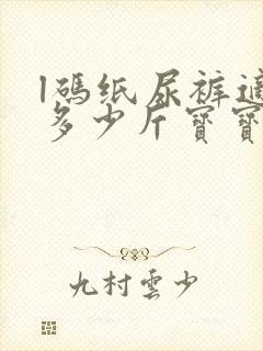 l码纸尿裤适合多少斤宝宝