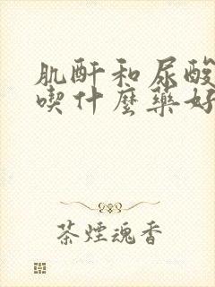 肌酐和尿酸偏高吃什么药好