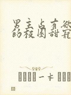 男主占有欲很强的校园甜宠文小说