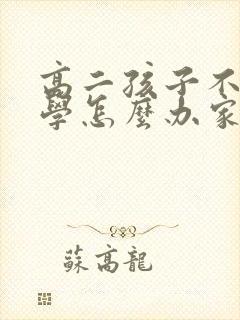 高二孩子不肯上学怎么办家长怎么开导