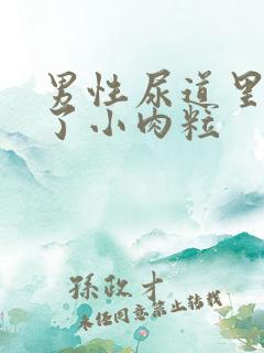 男性尿道里面长了小肉粒