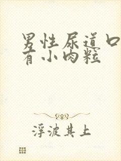 男性尿道口里面有小肉粒