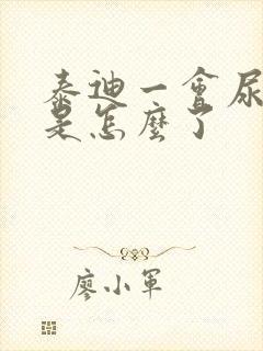 泰迪一会尿一点是怎么了