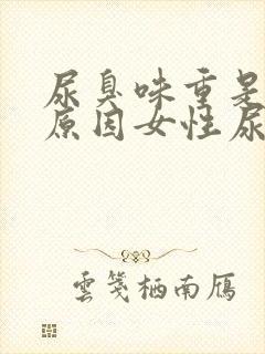 尿臭味重是什么原因女性尿臭