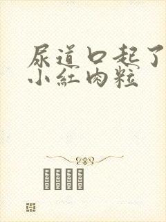 尿道口起了好多小红肉粒